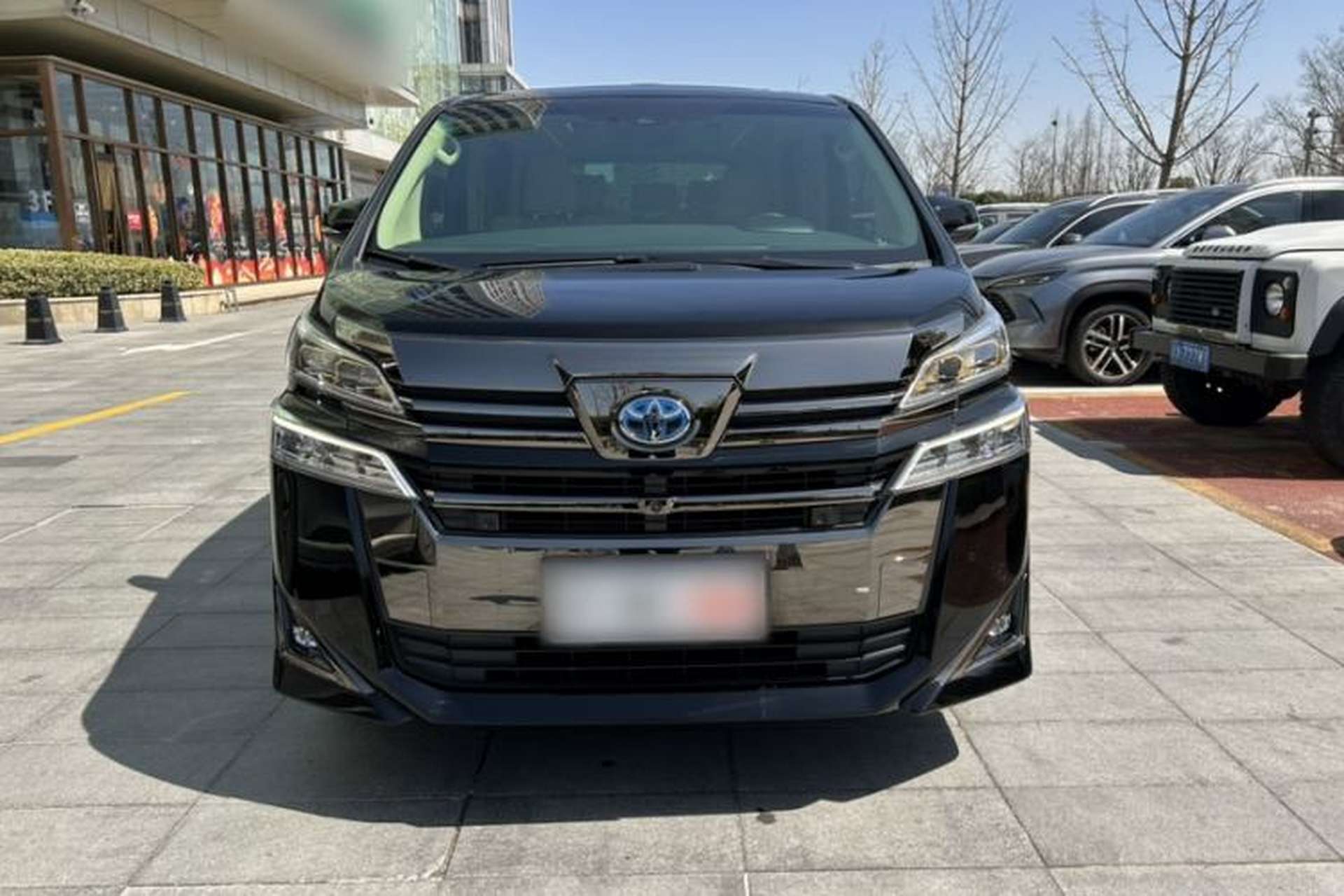 Used Toyota Vellfire 2020 Dual-Engine 2.5L Black Gold Limited Edition Exterior 7
