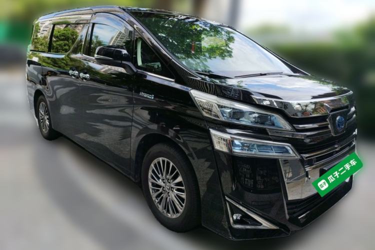 Used Toyota Vellfire 2020 Dual-Engine 2.5L HV Luxury Edition Front Right 45 Deg