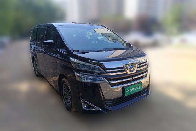 Used Toyota Vellfire 2020 Dual-Engine 2.5L HV Luxury Edition Front Right 45 Deg
