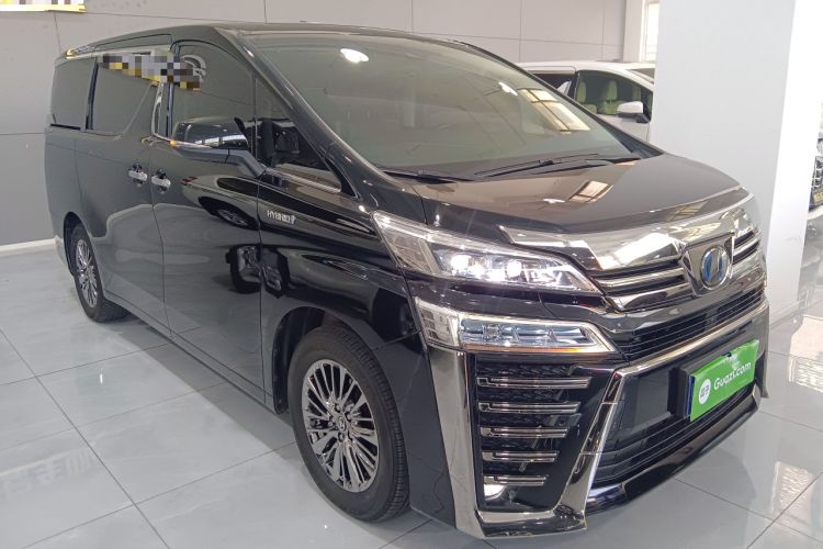 Used Toyota Vellfire 2020 Dual-Engine 2.5L HV Luxury Edition Front Right 45 Deg