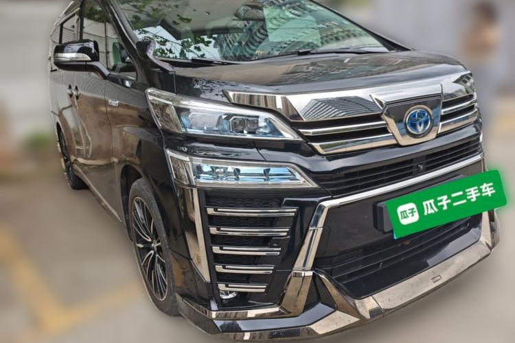 Used Toyota Vellfire 2020 Dual-Engine 2.5L HV Luxury Edition Front Right 45 Deg
