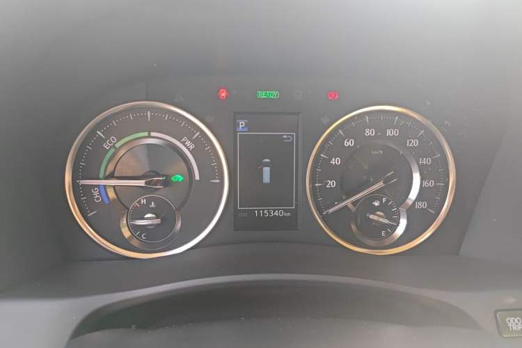 Used Toyota Vellfire 2020 Dual-Engine 2.5L HV Prestige Edition Instrument Cluster