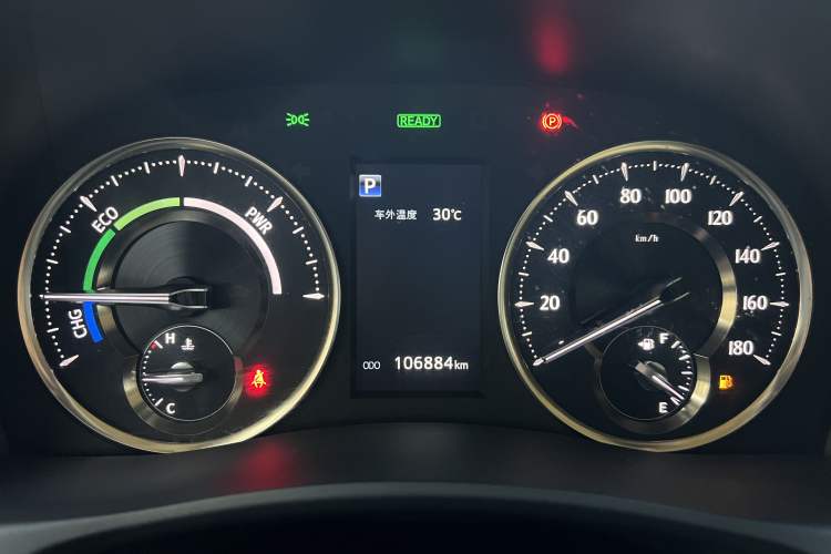 Used Toyota Vellfire 2020 Dual-Engine 2.5L HV Prestige Edition Odometer Close Up