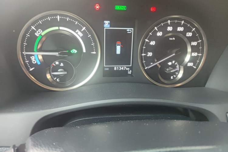 Used Toyota Vellfire 2020 Dual-Engine 2.5L HV Luxury Edition Odometer Close Up