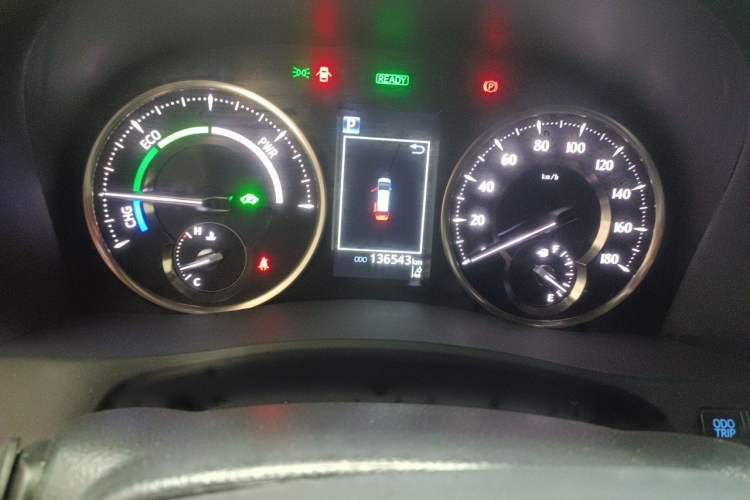 Used Toyota Vellfire 2020 Dual-Engine 2.5L HV Prestige Edition Odometer Close Up