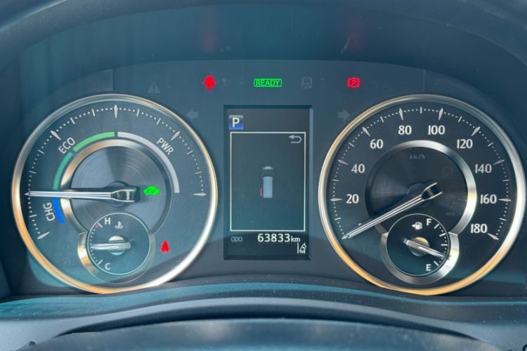 Used Toyota Vellfire 2020 Dual-Engine 2.5L HV Prestige Edition Odometer Close Up
