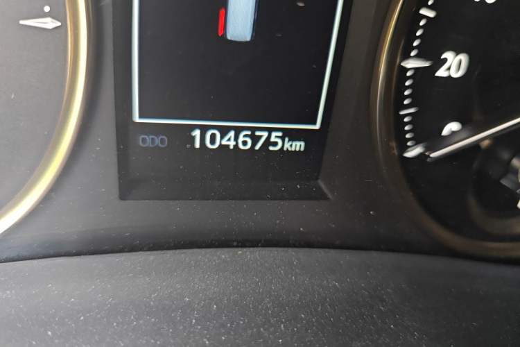 Used Toyota Vellfire 2020 Dual-Engine 2.5L HV Prestige Edition Odometer Close Up