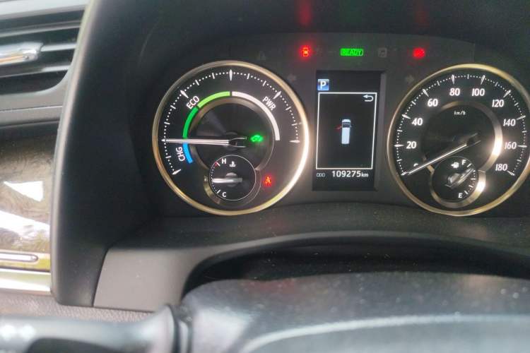 Used Toyota Vellfire 2020 Dual-Engine 2.5L HV Prestige Edition Odometer Close Up