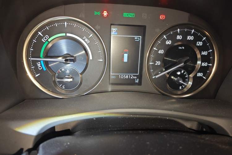 Used Toyota Vellfire 2020 Dual-Engine 2.5L HV Prestige Edition Odometer Close Up