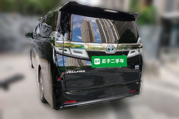 Used Toyota Vellfire 2020 Dual-Engine 2.5L HV Luxury Edition Rear Left 45 Deg