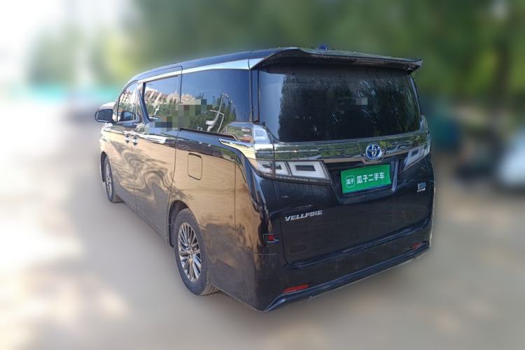 Used Toyota Vellfire 2020 Dual-Engine 2.5L HV Luxury Edition Rear Left 45 Deg