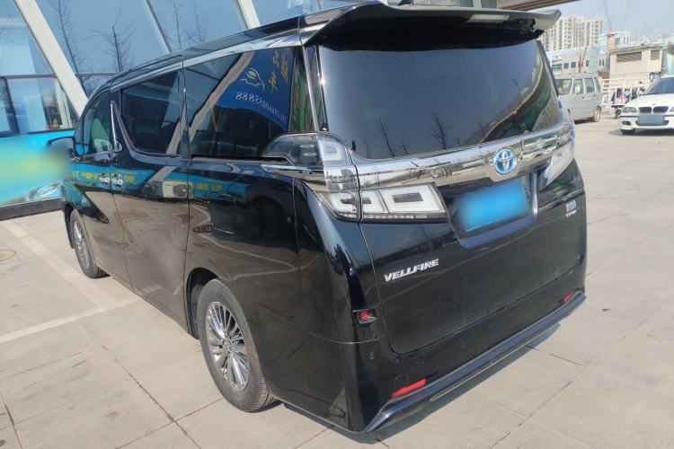 Used Toyota Vellfire 2020 Dual-Engine 2.5L HV Luxury Edition Rear Left 45 Deg