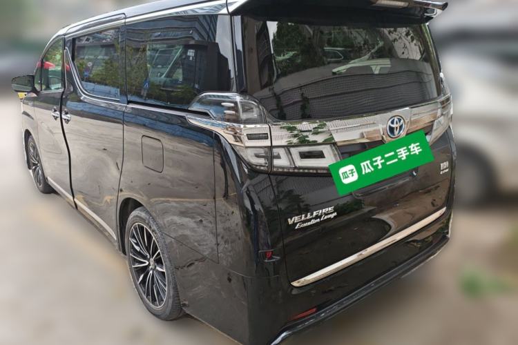 Used Toyota Vellfire 2020 Dual-Engine 2.5L HV Luxury Edition Rear Left 45 Deg