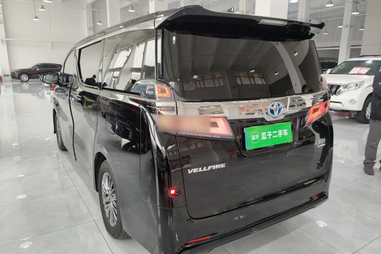 Used Toyota Vellfire 2020 Dual-Engine 2.5L HV Luxury Edition Rear Left 45 Deg