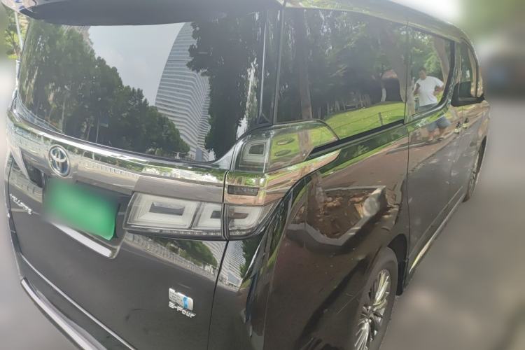 Used Toyota Vellfire 2020 Dual-Engine 2.5L HV Luxury Edition Rear Right 45 Deg