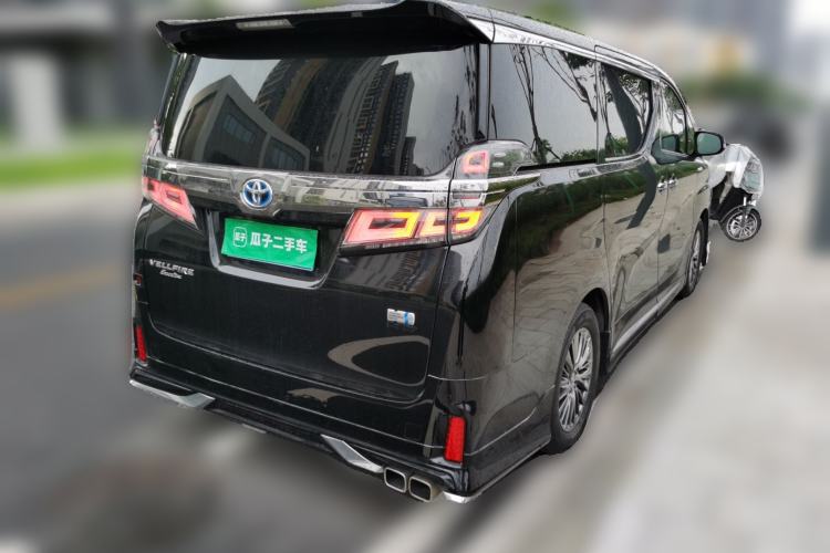 Used Toyota Vellfire 2020 Dual-Engine 2.5L HV Prestige Edition Rear Right 45 Deg