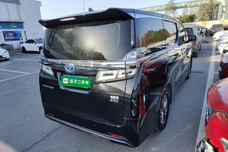 Used Toyota Vellfire 2020 Dual-Engine 2.5L HV Luxury Edition Rear Right 45 Deg