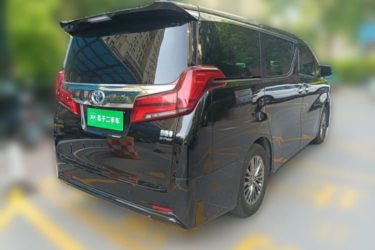 Used Toyota Vellfire 2020 Dual-Engine 2.5L HV Prestige Edition Rear Right 45 Deg