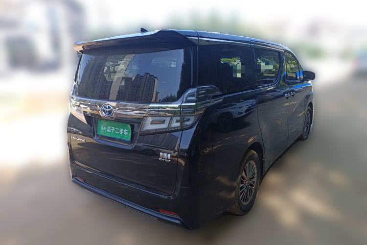 Used Toyota Vellfire 2020 Dual-Engine 2.5L HV Luxury Edition Rear Right 45 Deg