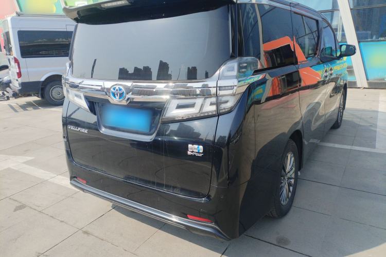 Used Toyota Vellfire 2020 Dual-Engine 2.5L HV Luxury Edition Rear Right 45 Deg