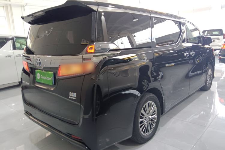 Used Toyota Vellfire 2020 Dual-Engine 2.5L HV Luxury Edition Rear Right 45 Deg