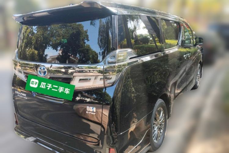 Used Toyota Vellfire 2020 Dual-Engine 2.5L HV Prestige Edition Rear Right 45 Deg