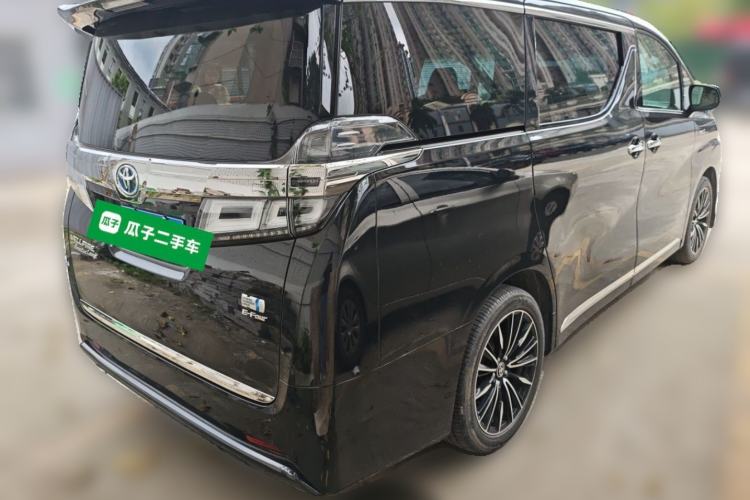 Used Toyota Vellfire 2020 Dual-Engine 2.5L HV Luxury Edition Rear Right 45 Deg