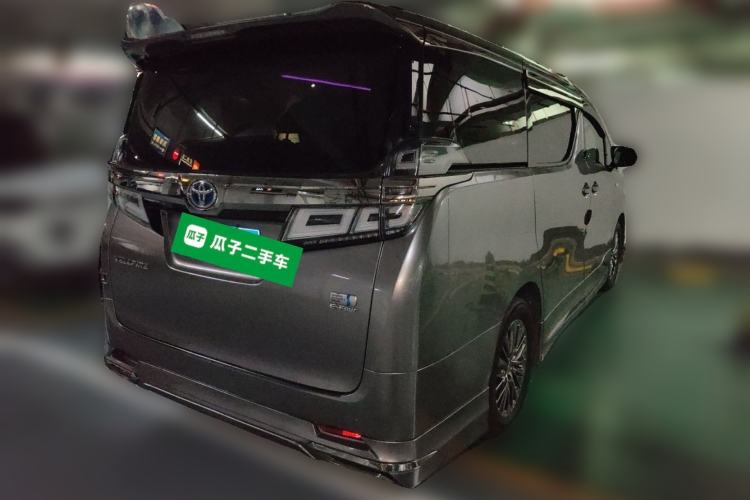 Used Toyota Vellfire 2020 Dual-Engine 2.5L HV Luxury Edition Rear Right 45 Deg