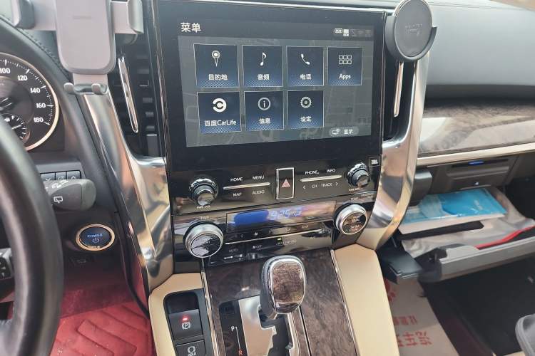 Used Toyota Vellfire 2020 Dual-Engine 2.5L HV Prestige Edition Audio And AC Panel
