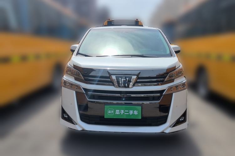 Used Toyota Vellfire 2020 Dual-Engine 2.5L Black Gold Limited Edition Front
