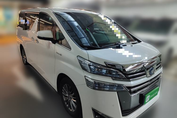Used Toyota Vellfire 2020 Dual-Engine 2.5L HV Luxury Edition Front Right 45 Deg