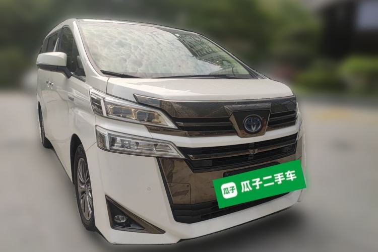 Used Toyota Vellfire 2020 Dual-Engine 2.5L HV Luxury Edition Front Right 45 Deg