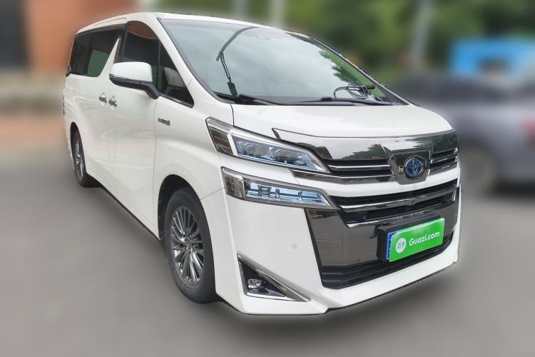 Used Toyota Vellfire 2020 Dual-Engine 2.5L HV Luxury Edition Front Right 45 Deg