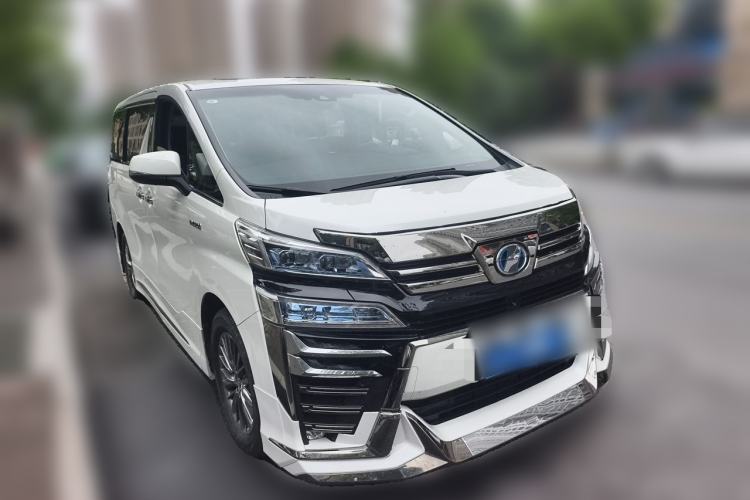 Used Toyota Vellfire 2020 Dual-Engine 2.5L HV Luxury Edition Front Right 45 Deg