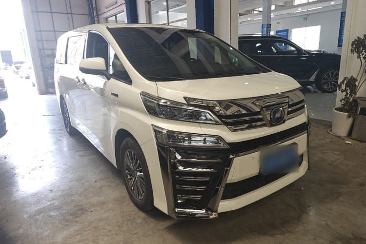 Used Toyota Vellfire 2020 Dual-Engine 2.5L HV Luxury Edition Front Right 45 Deg