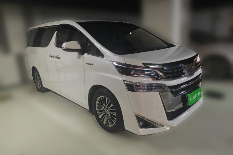 Used Toyota Vellfire 2020 Dual-Engine 2.5L HV Luxury Edition Front Right 45 Deg