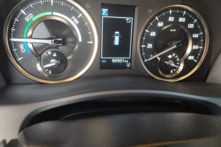 Used Toyota Vellfire 2020 Dual-Engine 2.5L HV Prestige Edition Odometer Close Up