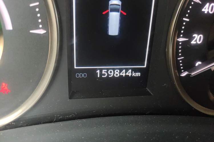 Used Toyota Vellfire 2020 Dual-Engine 2.5L HV Luxury Edition Odometer Close Up