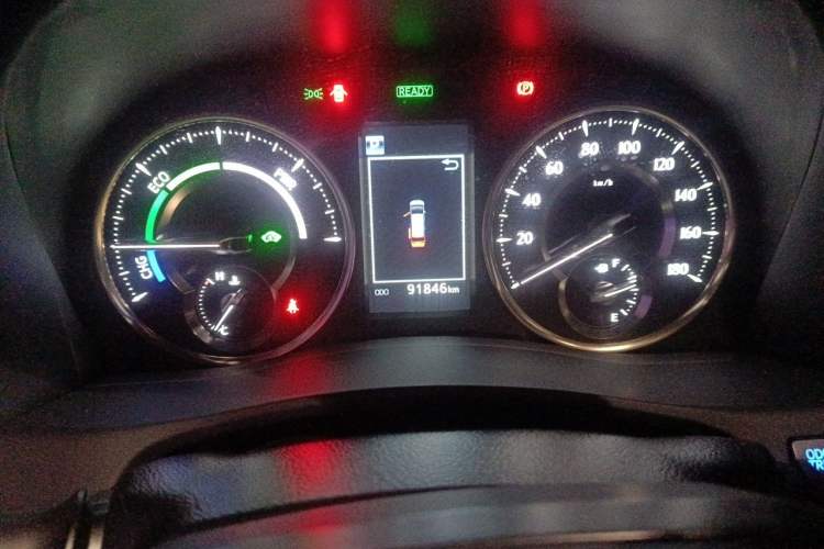 Used Toyota Vellfire 2020 Dual-Engine 2.5L HV Prestige Edition Odometer Close Up