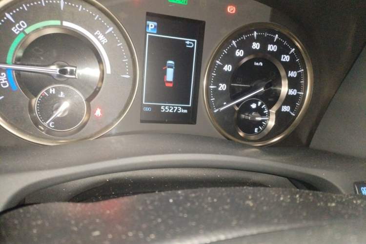 Used Toyota Vellfire 2020 Dual-Engine 2.5L HV Prestige Edition Odometer Close Up
