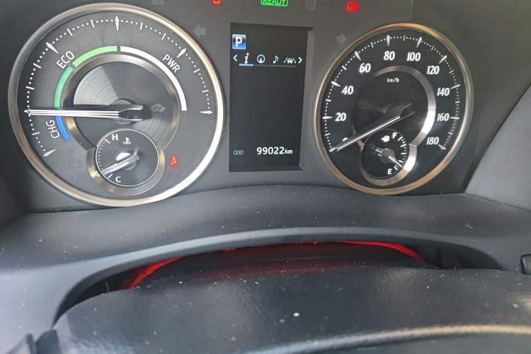 Used Toyota Vellfire 2020 Dual-Engine 2.5L HV Prestige Edition Odometer Close Up