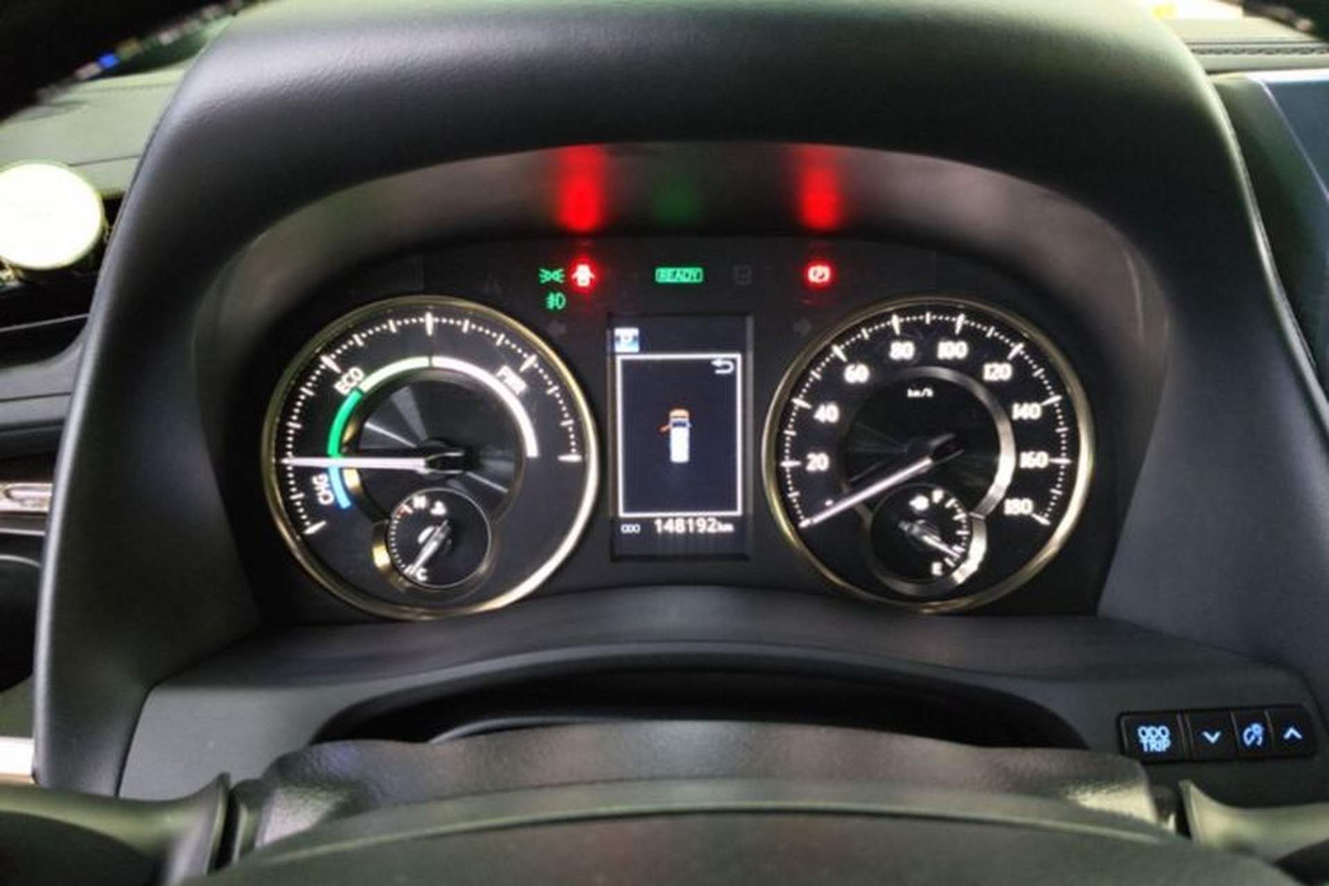 Used Toyota Vellfire 2020 Dual-Engine 2.5L HV Prestige Edition Odometer Close Up