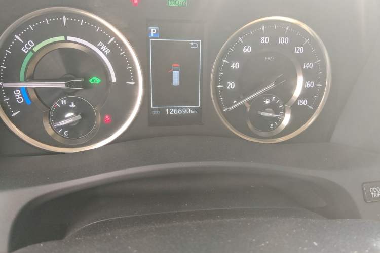 Used Toyota Vellfire 2020 Dual-Engine 2.5L HV Prestige Edition Odometer Close Up