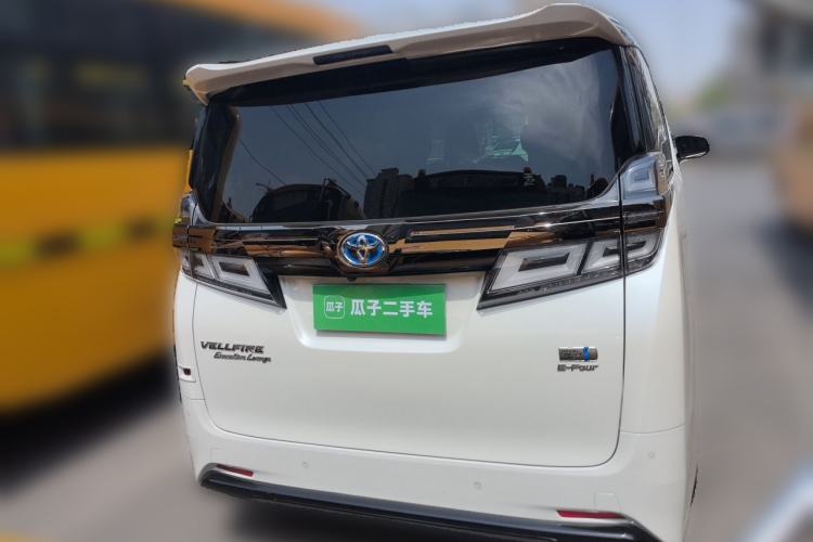 Used Toyota Vellfire 2020 Dual-Engine 2.5L Black Gold Limited Edition Rear