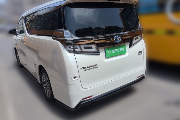 Used Toyota Vellfire 2020 Dual-Engine 2.5L Black Gold Limited Edition Rear Left 45 Deg