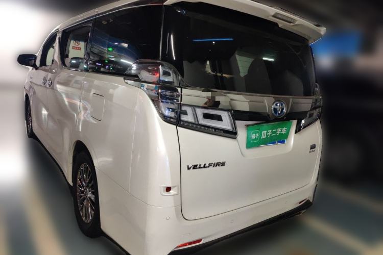 Used Toyota Vellfire 2020 Dual-Engine 2.5L HV Luxury Edition Rear Left 45 Deg