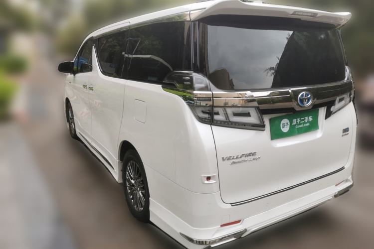 Used Toyota Vellfire 2020 Dual-Engine 2.5L HV Luxury Edition Rear Left 45 Deg