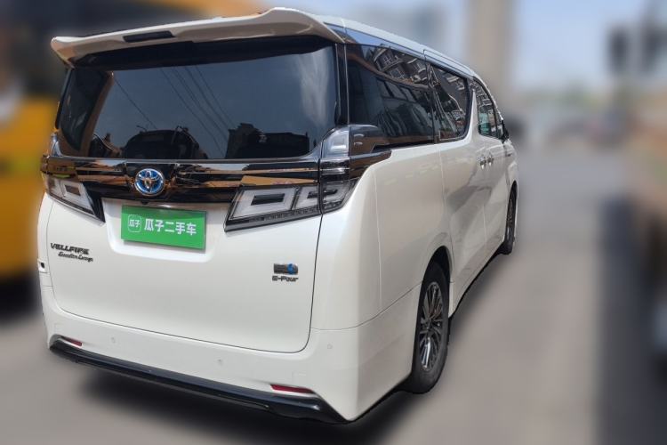 Used Toyota Vellfire 2020 Dual-Engine 2.5L Black Gold Limited Edition Rear Right 45 Deg