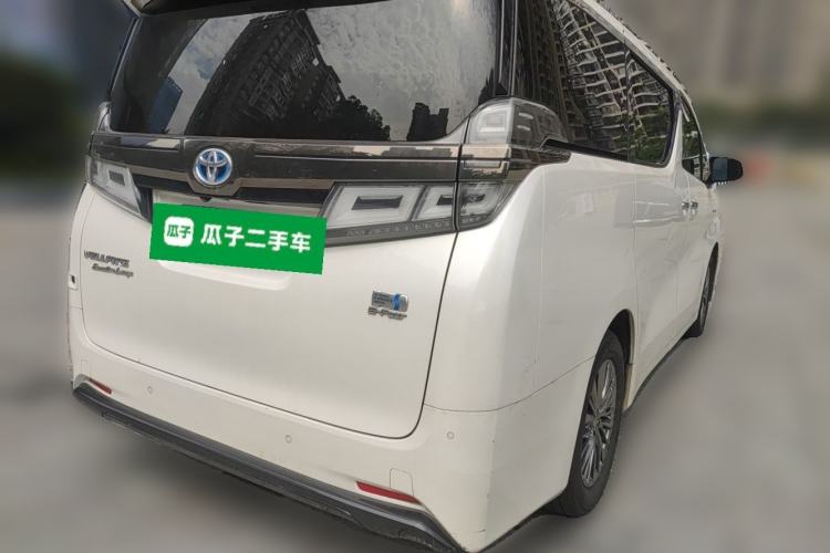 Used Toyota Vellfire 2020 Dual-Engine 2.5L HV Luxury Edition Rear Right 45 Deg
