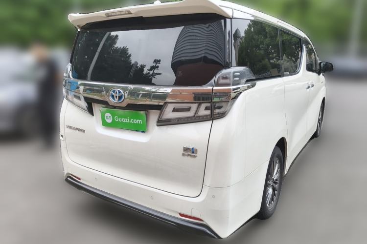 Used Toyota Vellfire 2020 Dual-Engine 2.5L HV Luxury Edition Rear Right 45 Deg